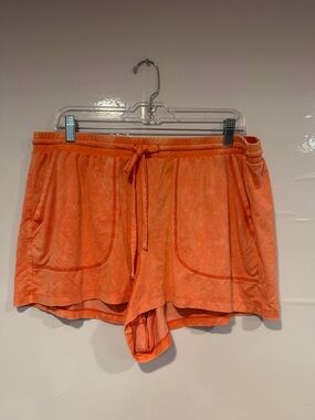 torrid Orange‎ Terry Drawstring Athletic Shorts